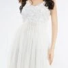 Riri White Tulle Mini Dress -Tulle Clothing Riri 3