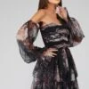 Roxanne Dark Print Tulle Mini Dress 1 Roxanne Dark Print Tulle Mini Dress -Tulle Clothing Roxanne 6 cf229612 225d 4a9a a3e1 0c4286dfd557