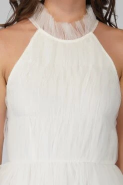 Safa Bridal Tulle Gown In Ivory -Tulle Clothing SafaMaxi 6