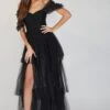 Sydney Off Shoulder Tulle Maxi Dress In Black 2 Sydney Off Shoulder Tulle Maxi Dress In Black -Tulle Clothing SydneyBlack 6