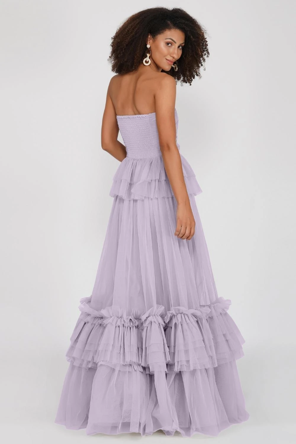 Ana Lilac Tulle Gown 4 Ana Lilac Tulle Gown - Image 2