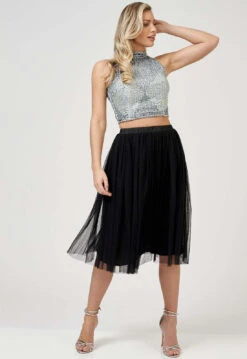 Val Tulle Midi Skirt In Black 9 Val Tulle Midi Skirt In Black -Tulle Clothing VALSKIRTINBLACK 5e543c9d ceba 407a 86e1 149ad76f0987