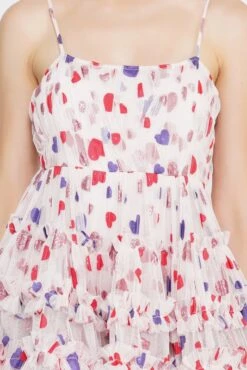 Bethan Mini In Glitter Rainbow Heart -Tulle Clothing image007 1