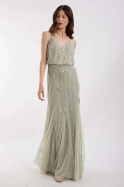 Keeva Pale Aqua Bridesmaid Dress -Tulle Clothing kEEVASAGEBRIDESMAIDDRESS