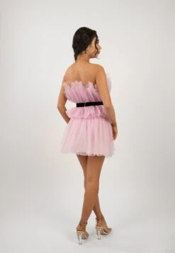 Nash Pink Tulle Mini Dress 12 Nash Pink Tulle Mini Dress -Tulle Clothing nASHmINIdRESS 3