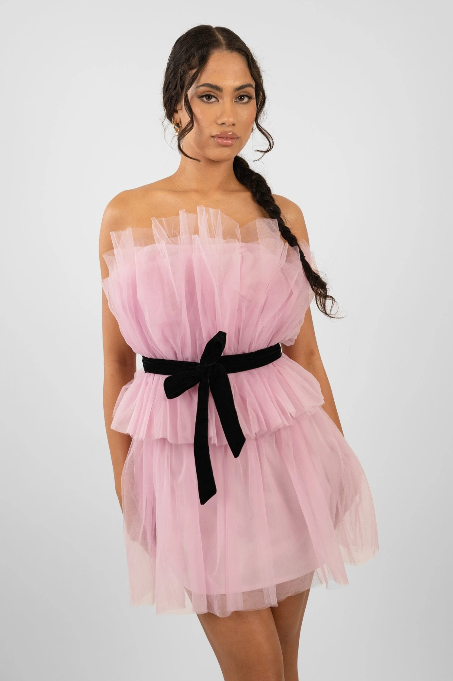 Nash Pink Tulle Mini Dress 3 Nash Pink Tulle Mini Dress
